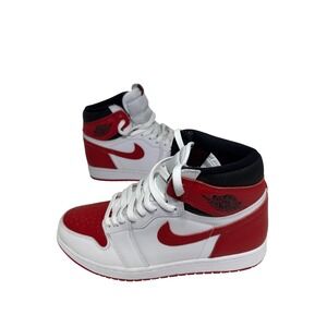 Nike Air Jordan 1 Retro High OG Heritage White Red Black 555088-161 Mens